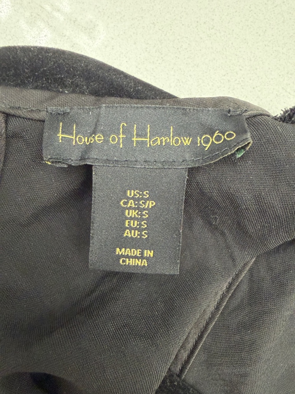 House of Harlow 1960 Black Sleeveless Maxi Dress - Picture 3 of 3